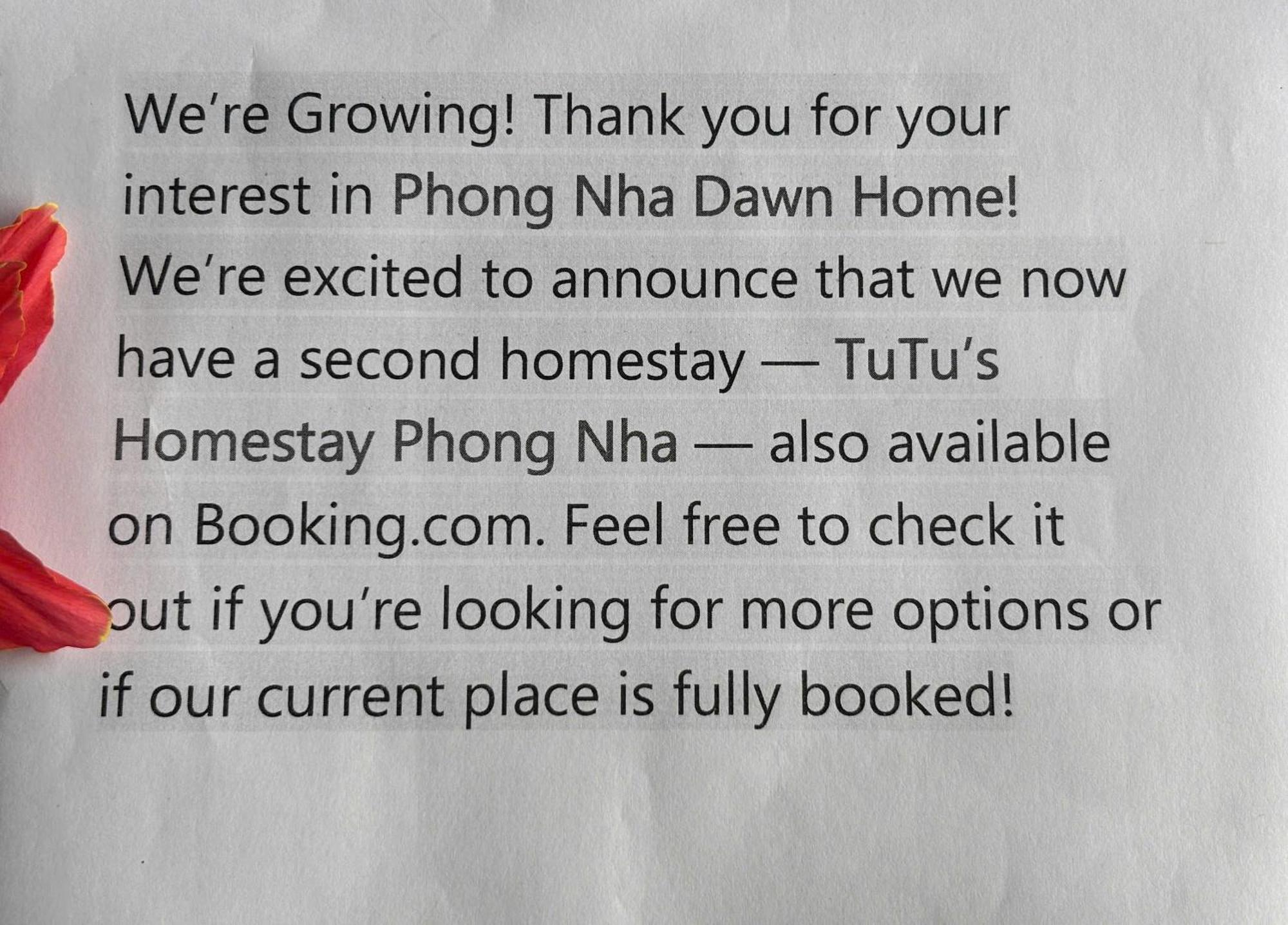 Phong Nha Dawn Home Екстериор снимка